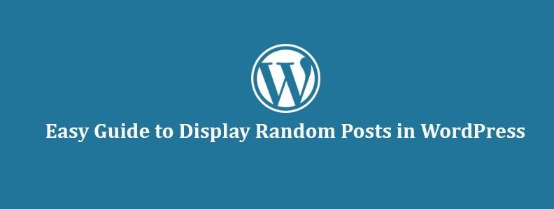 Random Posts in WordPress